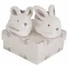Image de Coffret chaussons Lapin Bonbon Beige
