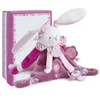 Image de Doudou et Compagnie - Doudou Attache Tétine, Sucette - Lapin Cerise Rose - Boite Cadeau - 17 Cm - Idée Cadeau de Naissance Fille - Garantie Doudou Perdu - DC2701
