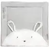 Image de Doudou et Compagnie - Tapis d'Eveil Bébé - Tapis de Jeu Lapin Gris - 100 x 100 cm - Pour Bébé 0-6 Mois - Tapis Rembourré Adapté au Parc - Idée Cadeau De Naissance - Carré - Tapidou - DC3060