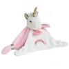 Image de Doudou et Compagnie - Doudou Plat Carré Licorne - Lucie la Licorne - DC3312