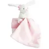 Image de Doudou mouchoir Lapin Boîte Fleur Rose