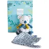 Image de Yoca Le Koala Pantin avec doudou Blanc/bleu