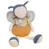 Image de Doudou et Compagnie - Pollen l'abeille Bio - Pantin XXL - 90 cm - Cadeau de naissance - Jaune et beige - DC3852