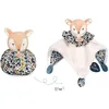 Image de Doudou et Compagnie - Doudou Boule Faon - Peluche 3 en 1 : Doudou, Peluche, Boule d'Eveil - 25 cm - Collection Les Petits Futés - Doux pour Les Câlins - Idée Cadeau Naissance - DC3930