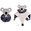 Image de Doudou et Compagnie - Peluche Koala 3 en 1 Réversible - 25 cm - DC3934