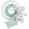 Image de Doudou et Compagnie - Doudou Souris - Doudou Bio - Grise - 22 cm - DOUDOU BOTANIC BIO - DC3967