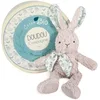 Image de Doudou et Compagnie - Pantin Lapin - Doudou Bio - Gris - 25 cm - DOUDOU BOTANIC BIO - DC3969