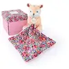Image de Les Boh'aime Doudou avec pantin Faon