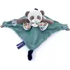 Image de Doudou Plat + Marionnettes à Doigts Panda