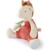 Image de Doudou et Compagnie - Peluche Pantin Girafe - Beige - Taille 30 cm - Collection Couleurs Savane - Toute Douce - Idée Cadeau Naissance ou Anniversaire Enfants - Garantie Doudou Perdu - DC4074
