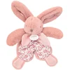 Image de Doudou plat Lapin DOUDOU® Rose