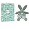 Image de Doudou plat Lapin DOUDOU® Vert Sauge