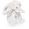 Image de DOUDOU ET COMPAGNIE - Veilleuse Musicale Lapin blanc avec Projection d’Étoiles   Doudou Peluche avec Mélodies et Lumières Apaisantes   Compagnon Nuit Bébé   Idée Cadeau Naissance - DC4202