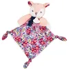 Image de Doudou et Compagnie   BOH’Aime Faon Doudou Hochet avec Anneau   Peluche Ultra Douce   Stimule l’Éveil de Bébé   Motif Fleuri   Dès la Naissance   Lavable en Machine   Cadeau Naissance Fille - DC4221