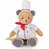 Image de Ours en peluche Chef avec toque de cuisinier