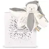 Image de Doudou plat pétales ours Argent