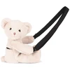 Image de Sac bandoulière ours en peluche Ivoire