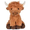 Image de Histoire D’Ours - Vache Écossaise en Peluche Highland 20 cm - Collection PUY du Fou - Doudou Peluche Enfant - Souvenir Historique Officiel - Cadeau Anniversaire pour Garçon ou Fille - LI4524