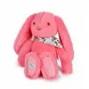 Image de Lapin Fleurette - Peluche Corail
