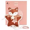 Image de Doudou et Compagnie - Boîte à Musique Mina Renard - 16 cm - Peluche Musicale Bébé Ultra Douce - Berceuse Apaisante Sommeil - Idée Cadeau Naissance Mixte Rose et Blanc - Lavable en Surface - DC4689