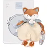 Image de DOUDOU ET COMPAGNIE - Doudou Hochet Timo Renard -18 cm - Peluche Bébé avec Grelot Intégré - Éveil Sensoriel Doux - Idée Cadeau Naissance Mixte Terracotta - Lavable en Machine 30° - DC4693