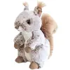 Image de HISTOIRE D'OURS - Peluche Écureuil Adorable et Douce - Les Grands Espaces Collection Naturelle et Apaisante - Taille de 50 cm   Lavable à 30° pour un Entretien Facile - Idee Cadeau