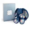 Image de Copains Câlins Peluche Lapin Bleu