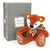Image de Copains Câlins Peluche Renard Orange