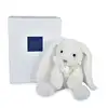 Image de Peluche lapin Preppy Chic Blanc