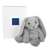 Image de Histoire d'Ours - Peluche Lapin Gris - Preppy Chic - 40 cm - Doux - HO3139