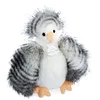 Image de HISTOIRE D’OURS - Les Champêtres Chics - Les Poulettes - Peluche Poule Blanche Et Grise 20 cm - Idée Cadeau Naissance Ou Pâques - Pour Décorer Ou Câliner - Peluche Animaux De La Ferme - HO3217