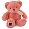 Image de Histoire d'Ours - Peluche Ours - Le Nounours - Rose Praline - 28 cm - Peluche Super Douce à Caliner pour les Enfants Filles et Garçons - Idée Cadeau de Naissance Bébé, Noël et Anniversaire - HO3232