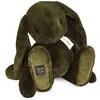 Image de HISTOIRE D'OURS - Grande Peluche Lapin - Collection LE LAPIN - Couleur Kaki - Compagnon Douceur et Câlins Infinis - 50 cm - Idée Cadeau Inoubliable Pour Petits et Grands Enfants - HO3253