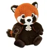 Image de Histoire d'ours - Doudou Peluche Panda Roux - Doux Stretch - 20 cm - HO3279