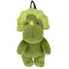 Image de Histoire d'ours - Sac à Dos Enfant Dinosaure PodColl - 28 cm - Premier Cartable Peluche Ultra Douce - Idée Cadeau Anniversaire ou Rentrée - Bretelles Ajustables - Lavable en Machine 30° - HO3427
