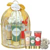 Image de Coffret Soin Corps Hiver Féérique - Kit Cocooning Femme Avec Gommage au Thé Vert, Lait de Corps Pomme d'Amour, Gel Douche Vanille Épicée, Fleur de Douche - French Tendance