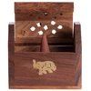 Image de Galeo - Support encens petit coffre bruleur Diffuseurs et parfums d'intérieur 1 pieces unisex