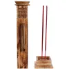 Image de Galeo - Support encens bâton colonne bois Diffuseurs et parfums d'intérieur 1 pieces unisex