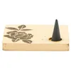 Image de Galeo - Support encens carré fleurs Diffuseurs et parfums d'intérieur 1 pieces unisex