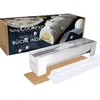 Image de ScrapCooking - Kit Moule Bûche Inox - Gouttière à Bûche en Métal - Accessoires Pâtisserie Dessert de Noël - Avec Insert et Recette de Bûche 3 Chocolats - 1910