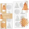 Image de ScrapCooking - Moule pour Tuiles Croquantes « Sweet Xmas » - Tapis Silicone en Relief pour Créer Décorations Bûches & Gâteaux - 28 x 18 cm - Décors Pâtisserie, Dessert Noël - 1971