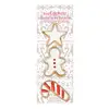 Image de Set de 3 emporte-pièces dorés Noël Scrapcooking