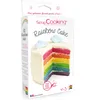 Image de ScrapCooking - Kit Rainbow Cake - Set Gâteau Arc-en-Ciel avec Levures Colorantes Rouge, Jaune, Bleu, Vert & Recette - Pâtisserie Dessert Décoration Anniversaire - Cake Design - 3969