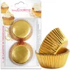 Image de ScrapCooking - Lot de 48 Caissettes Dorées pour Cupcakes & Muffins - Décorations Étuis Tasses en Papier pour Pâtisseries - Caissettes de Présentation - Couleur Or - 5068