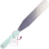 Image de SCRAP COOKING 5174 Spatule Plate Flexible INOX 32 cm-Ustensile Pâtisserie Gâteau Cuisine-Accessoire Cake Design Glaçages Chocolat Crêpes-Vert d’Eau, Multicolore, 32 x 4 x 1,6 cm