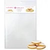Image de ScrapCooking - 6 Papier Plaques Feuilles Azyme Blanches Alimentaire - Pour Pâtisseries, Nougats, Calissons, Décoration Gâteaux Feutre - Format A4 21 x 29,7 cm - 7300