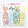 Image de SCRAP COOKING - Décors Sucrés Party Mix 65g - Décorations Multicolores Pâtisserie, Desserts, Gâteaux, Biscuits, Cupcakes, Anniversaires Bleu