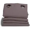 Image de Moondream DecibelControl  Rideau Anti-Bruit 3en1 | Isolation Phonique | Thermique Hiver+Été | 100% Occultant | Technologie Brevetée | Fabrication UE | Oeillets | Gris MC7305 | 140L x 260H cm