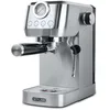 Image de MUSE MS250 EM. Machine à expresso de 1 350 W, indicateur de pression, acier inoxydable, capacité 1,3 litres, buse de vapeur, plateau de préchauffage des tasses.