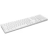 Image de Mobility Lab Clavier français AZERTY sans fil pour Mac   blanc et argenté